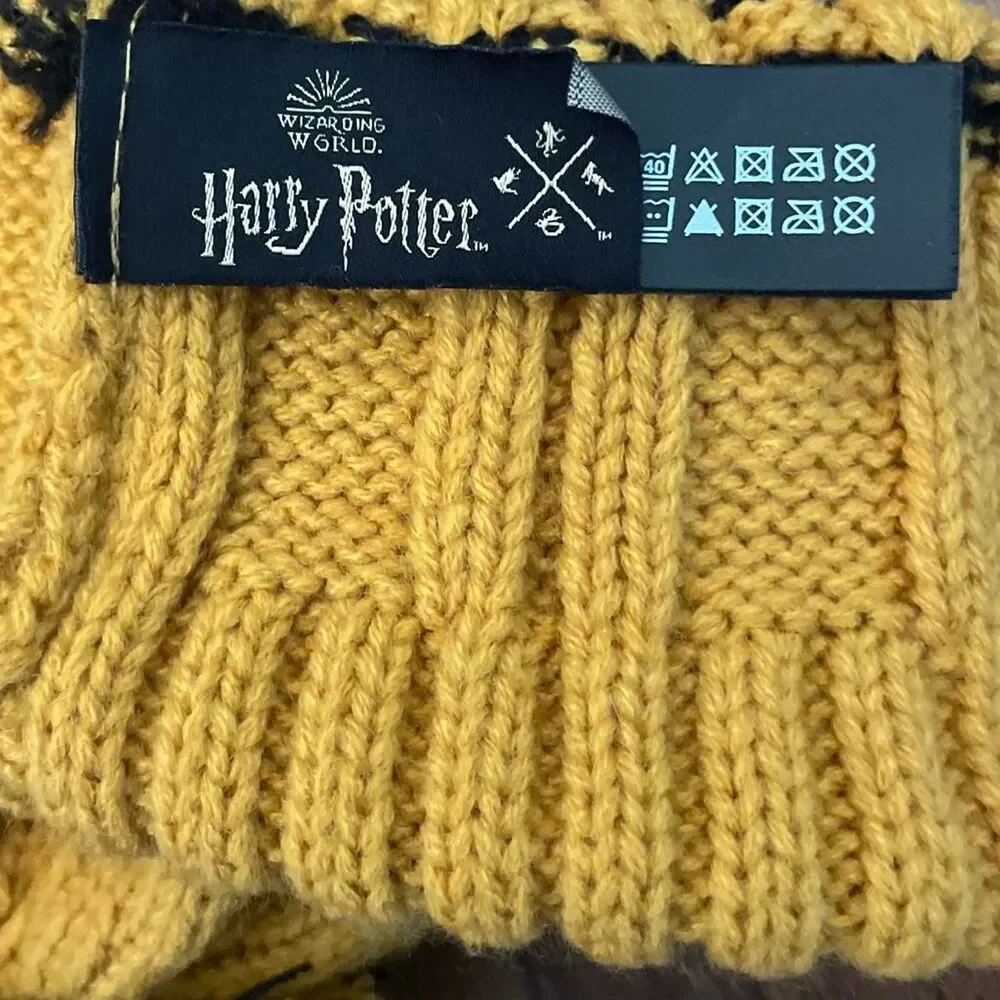Warner Bros. Harry Potter Gold and Black Striped Beanie